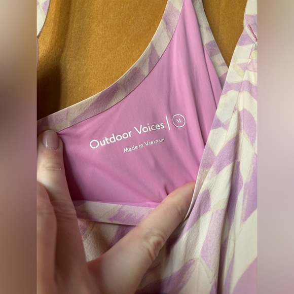 Outdoor Voices Wavy Checker The Exercise Dress - Picture 2 of 5